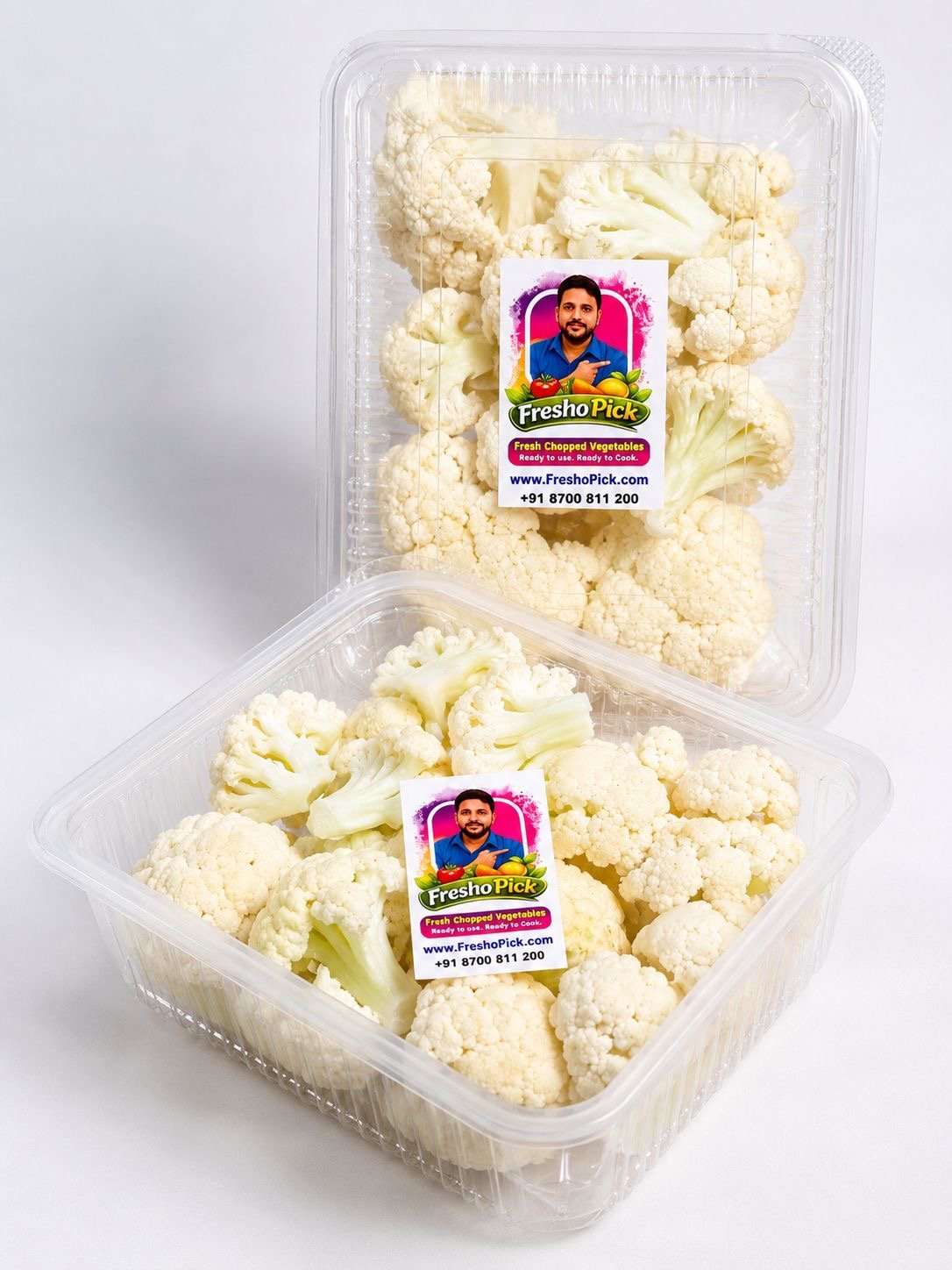 Chopped Cauliflower (Phool Gobhi)